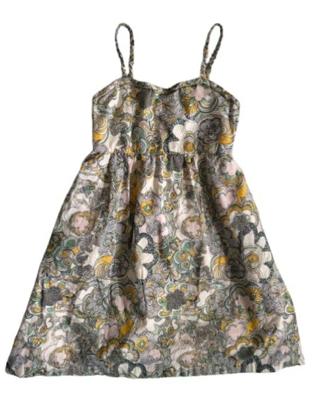 Liberty of London x Target Girl’s Sundress Size M Retro Floral Cotton Lined Boho